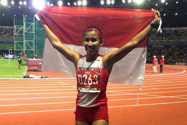 Sukses Lawan Diri Sendiri, Nova Emilia Raih Emas Lari Gawang 
