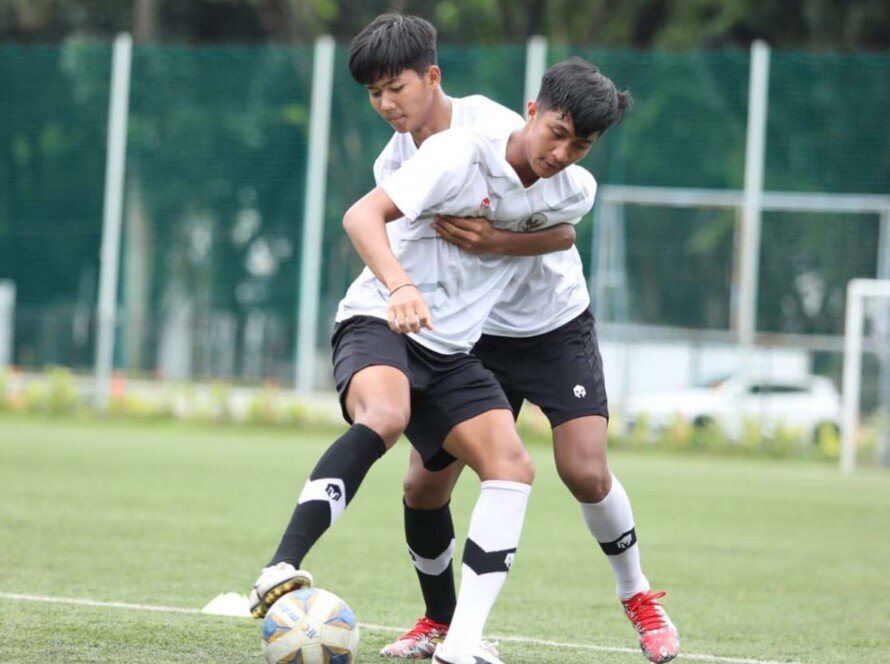 Suasana Latihan Timnas U-20 Indonesia