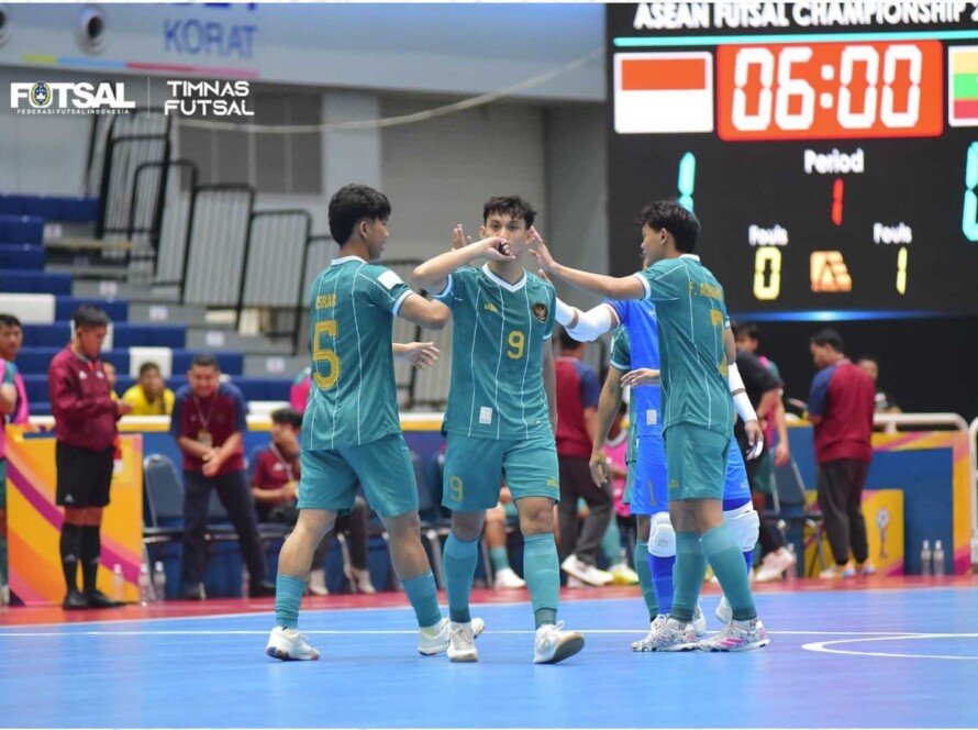 Timnas Futsal Indonesia Kunci Juara Grup Piala AFF Futsal 2024 - iMSPORT.TV