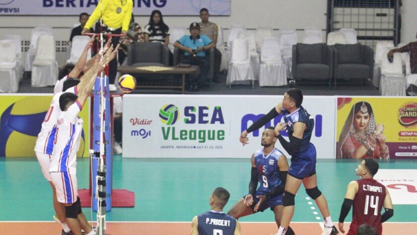 Timnas Voli Indonesia Redam Thailand di Final SEA V League 2023 Seri 1 - iMSPORT.TV