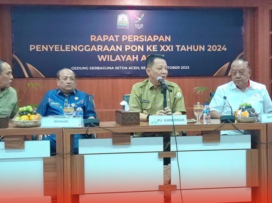 Tinjau Aceh, Ketum KONI Pusat Berharap Tidak Ada yang Ragu tentang Pelaksanaan PON ke-21 2024 - iMSPORT.TV