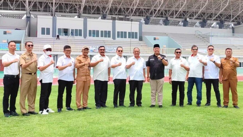 Tinjau Venue PON XXI Sumut, Ketum KONI Pusat Targetkan Juli 2024 Selesai - iMSPORT.TV