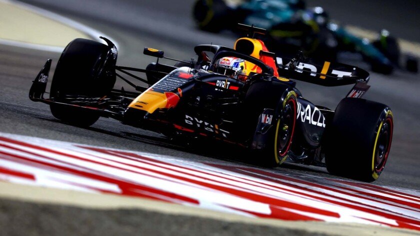 Max Verstappen with his RB19