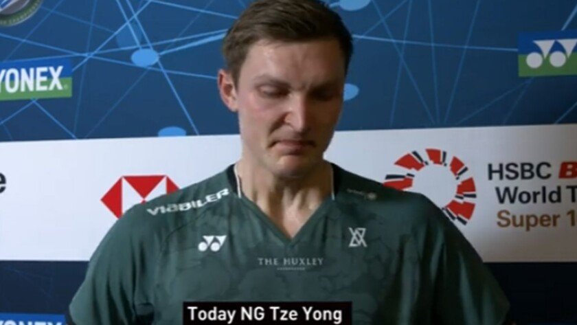 Viktor Axelsen Menangis Usai Kalah di 16 Besar All England 2023 - iMPSORT.TV