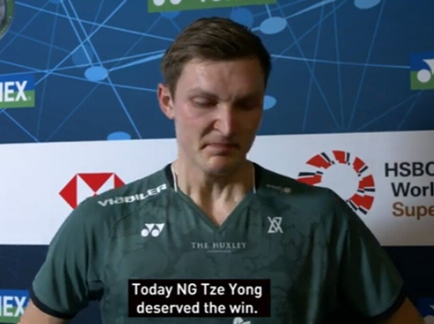 Viktor Axelsen Menangis Usai Kalah di 16 Besar All England 2023 - iMPSORT.TV