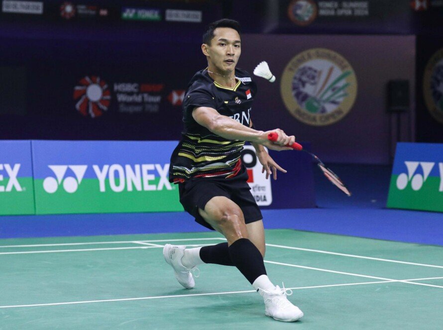 Wakil Indonesia di 16 Besar India Open 2024, Jonatan Christie Lawan Lee Ji Zia - iMSPORT.TV