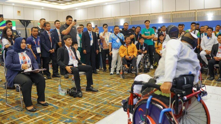 Menpora Dito Ariotedjo Apresiasi Venue PEPARNAS XVII di Solo Sekelas Paralimpiade - iMSPORT.TV