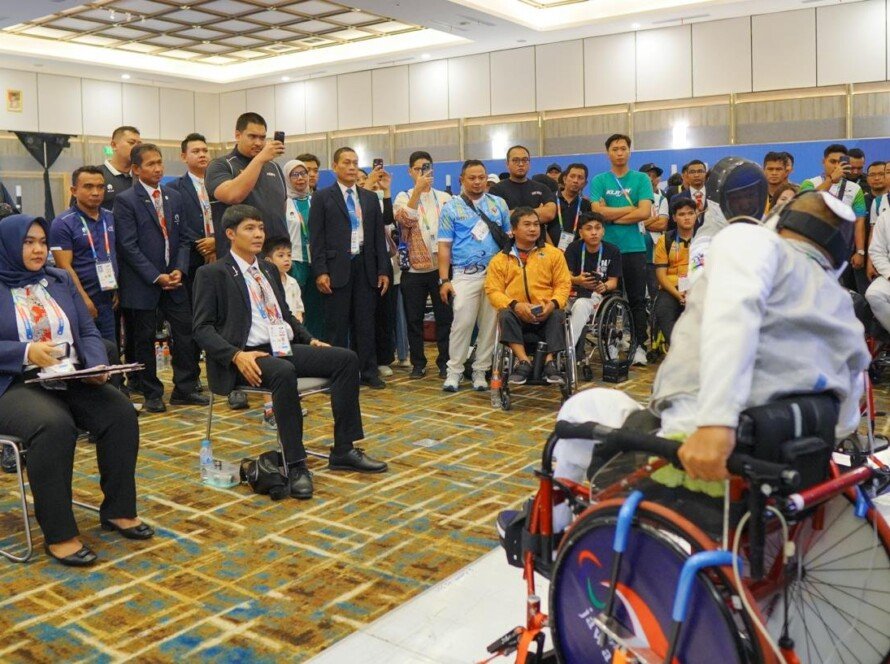 Menpora Dito Ariotedjo Apresiasi Venue PEPARNAS XVII di Solo Sekelas Paralimpiade - iMSPORT.TV