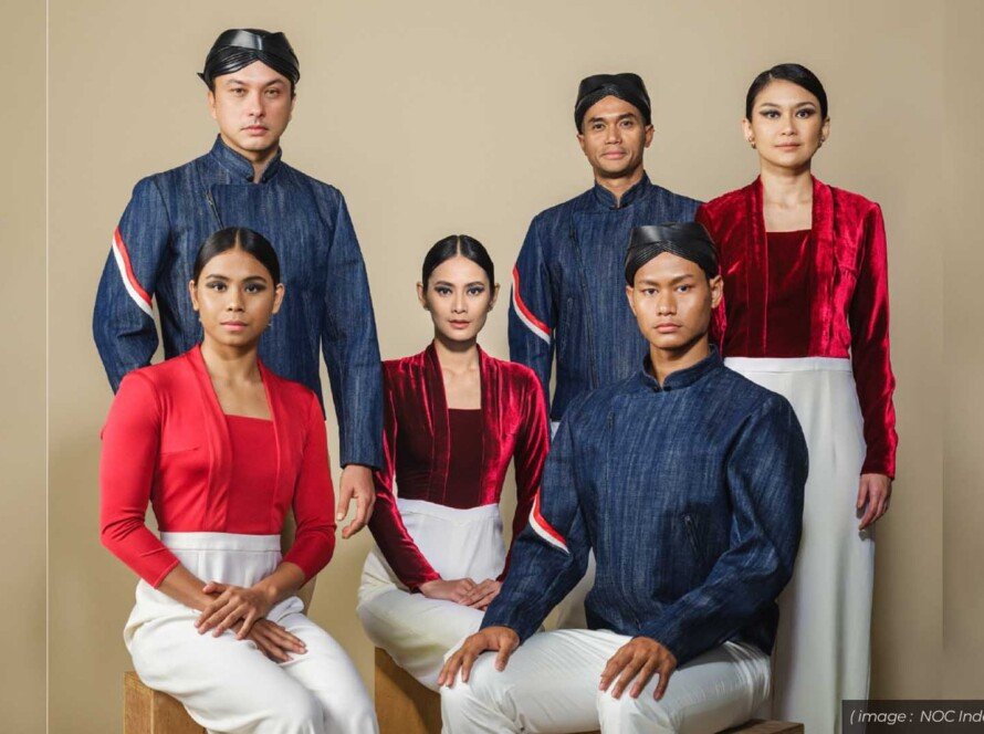 Wujud Kebangaan, Semangat dan Ketangguhan Tim Indonesia Di Defile Opening Ceremony Olimpiade Paris 2024 - iMSPORT.TV