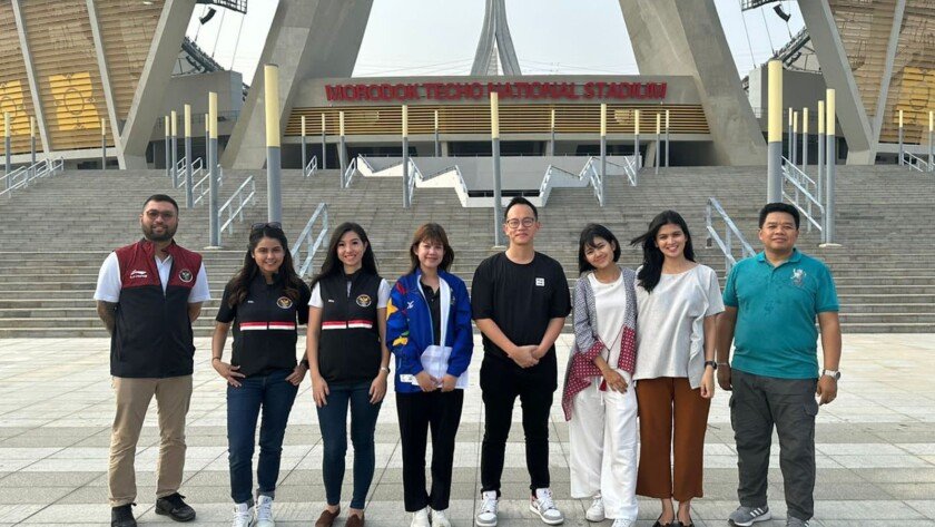 Tim CdM Kontingen Indonesia Photo by: NOC Indonesia