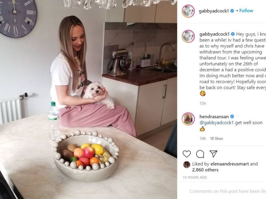 chris gabrielle adcock absen thailand Open 2021 - iMSPORT.TV