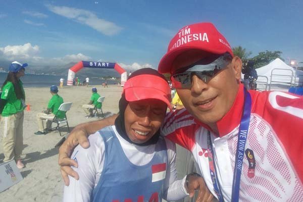 Dea Salsabila Persembahkan Medali Buat Kedua Orang Tua