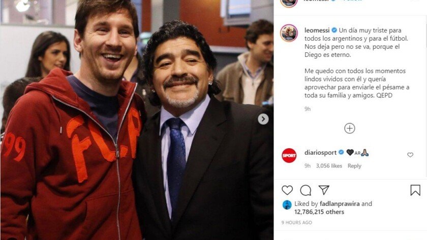 diego maradona meninggal dunia - iMSPORT