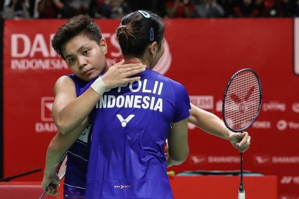 ingat saat terpuruk, Apriyani rahayu menangis - imsport.tv