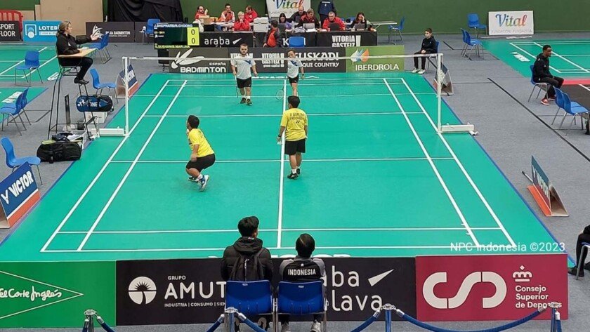 Cuplikan pertandingan Para-Bulutangkis Indonesia