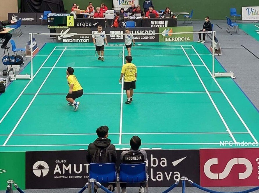 Cuplikan pertandingan Para-Bulutangkis Indonesia