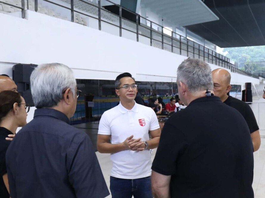 Anindya Bakrie mengunjungi Seleknas PRSI