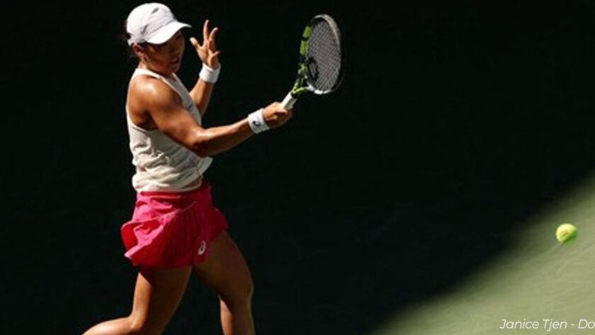 Australia Open 2026 Janice Tjen Hadapi Leylah Fernandez