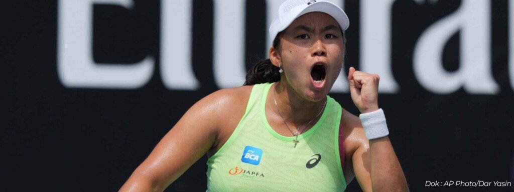 Fakta menarik menangnya Janice Tjen di Australia Open 2026.jpg