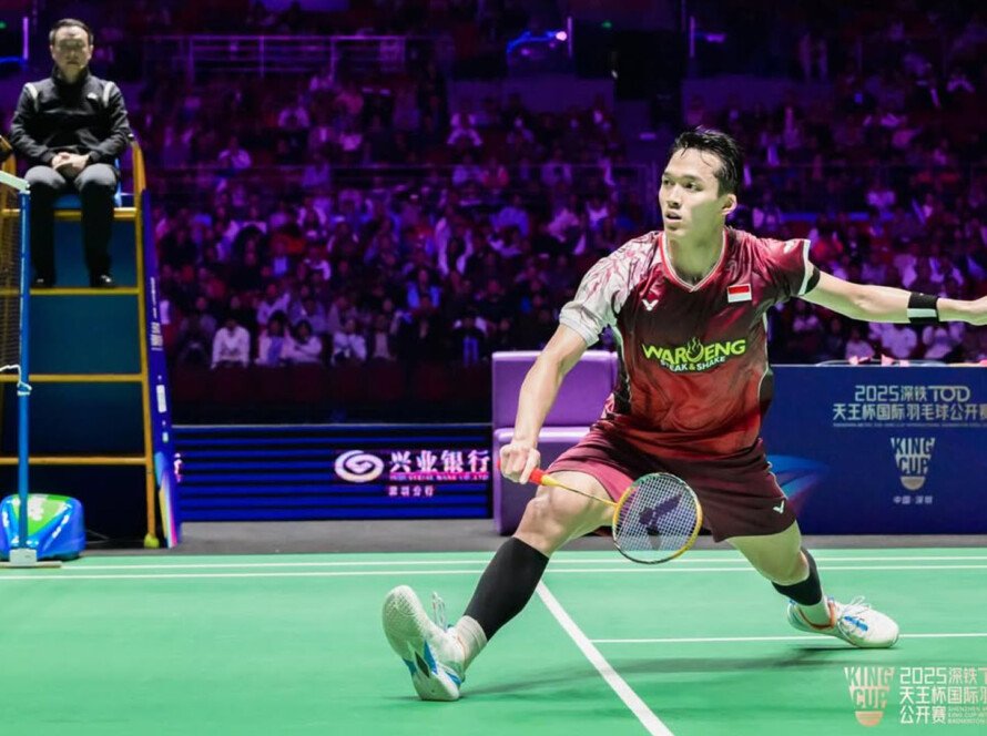 Jonatan Christie Awali 2026 di Peringkat Lima Dunia