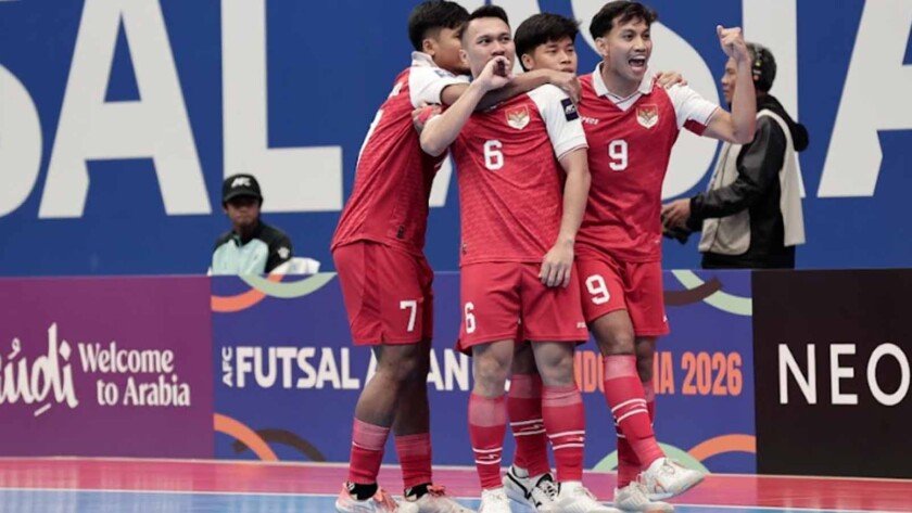 AFC Futsal 2026 Timnas Indonesia Juara Grup A, Ini Lawan Berikutnya