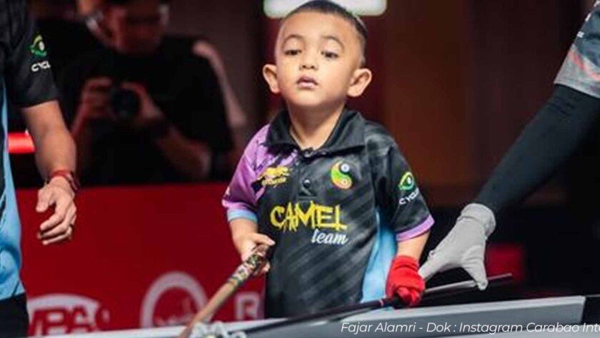 Fajar Alamri, Bocah 5 Tahun Bikin Dunia Biliar Indonesia Melongo