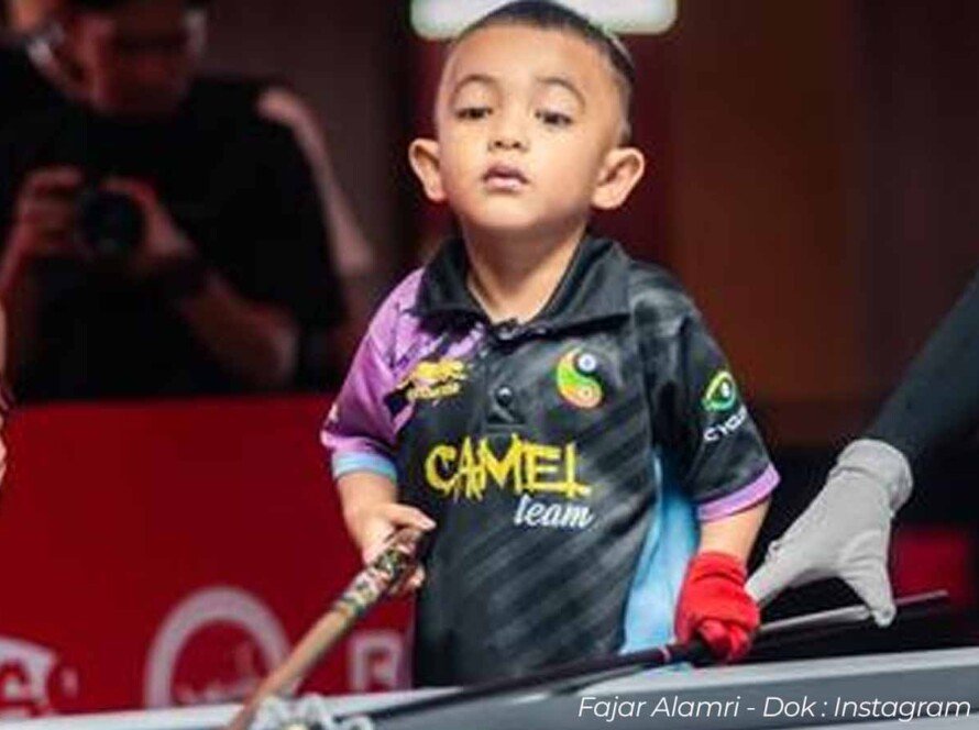 Fajar Alamri, Bocah 5 Tahun Bikin Dunia Biliar Indonesia Melongo