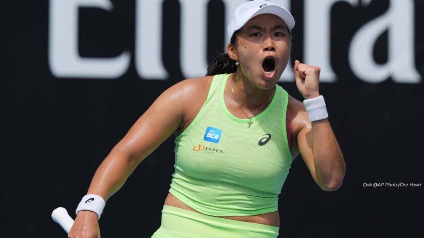 KEJUTAN DI DUBAI Janice Tjen Tumbangkan Leylah Fernandez, Buktikan Kualitas Kelas Dunia!
