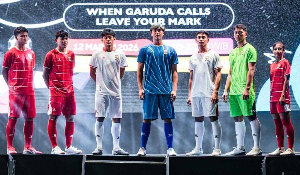 Bangga! Desain Batik Di Jersey Timnas Indonesia Terbaru