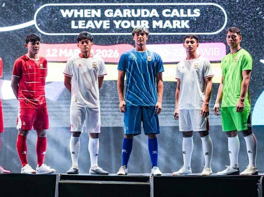 Bangga! Desain Batik Di Jersey Timnas Indonesia Terbaru