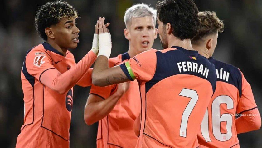 Barcelona Jaga Jarak dari Real Madrid