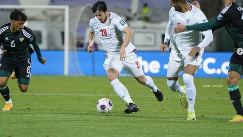 Dicoret dari Timnas Iran, Sardar Azmoun Dicap Penghianat