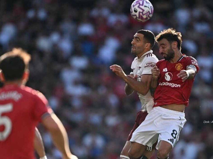 Klasemen Liga Inggris Arsenal Kokoh, Fernandes Cetak Rekor