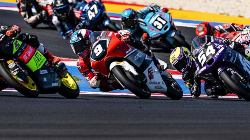 Veda Ega Bidik Podium Kedua di Moto3 Amerika 2026