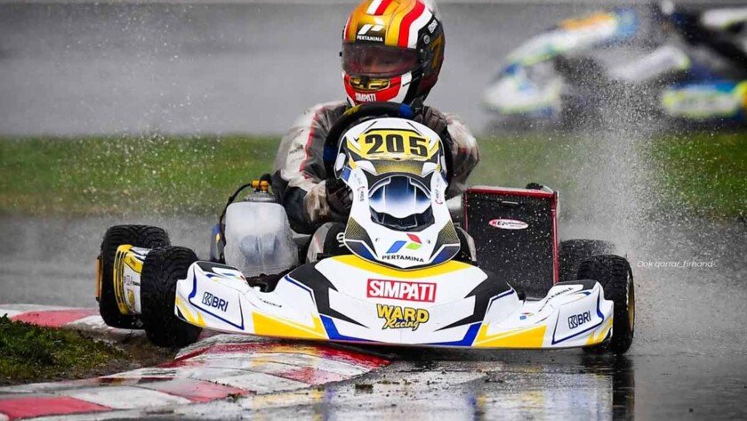 WSK Super Master Qarrar Tembus 10 Besar di South Garda Karting, Italia