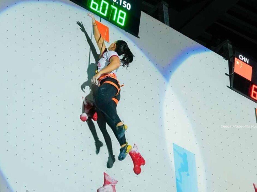 Pecahkan Rekor Asia! Desak Made Rita Juara World Climbing Asia Championship 2026 - IMSPORT.TV
