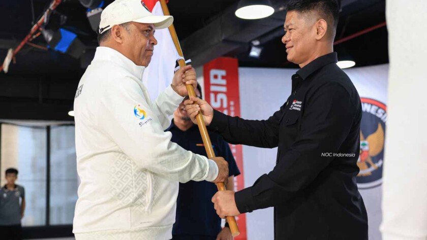 Presiden NOC Resmi Lepas Tim Indonesia ke Asian Beach Games Sanya 2026 - iMSPORT.TV