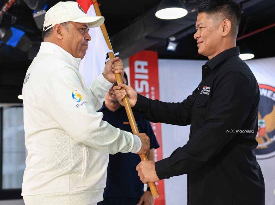 Presiden NOC Resmi Lepas Tim Indonesia ke Asian Beach Games Sanya 2026 - iMSPORT.TV