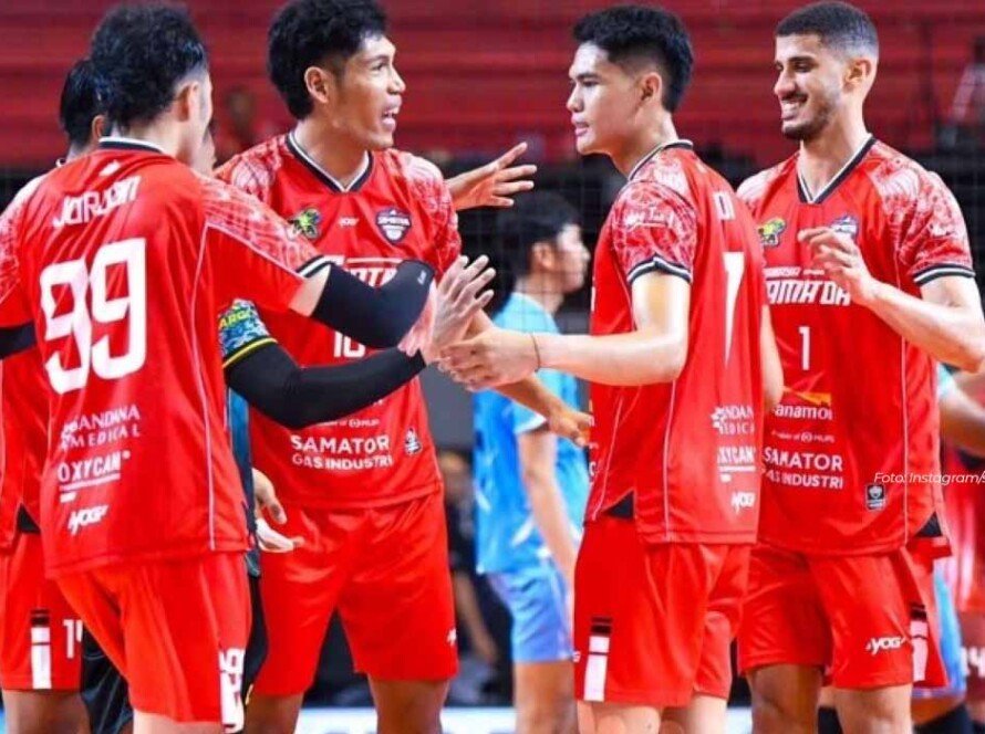 Proliga 2026 Surabaya Samator Berada di posisi ketiga