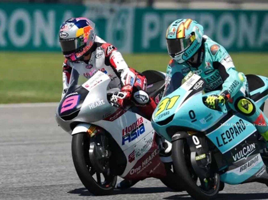 Veda Ega Luar Biasa Finis Ke-6 di Moto3 Spanyol - iMSPORT.TV