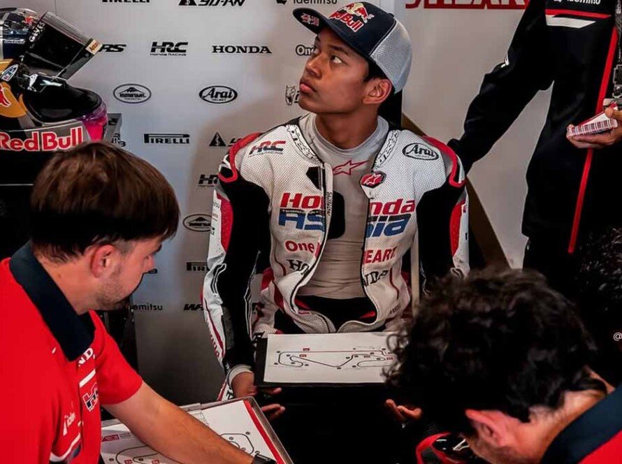 HRC Kirim Paket Khusus Buat Veda Ega Jelang Seri Mugello - IMSPORT.TV