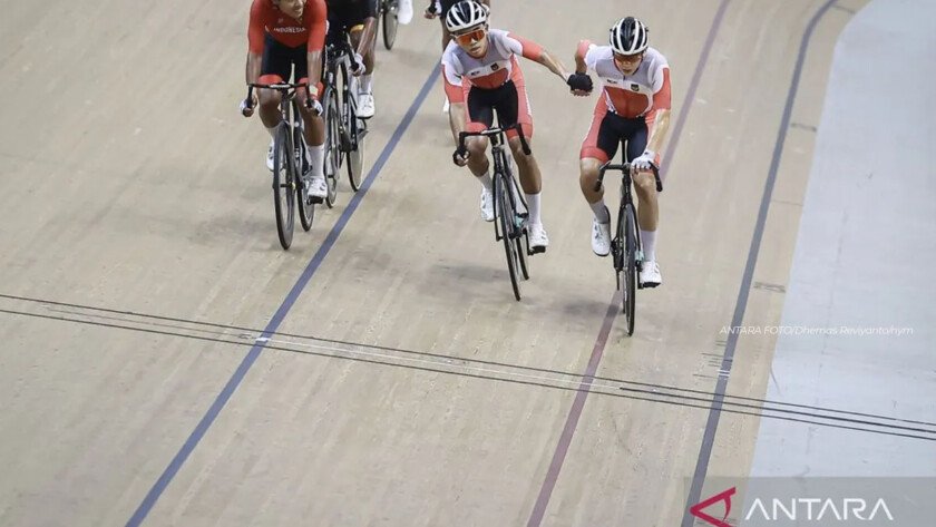 Indonesia Track Cup 2026 Bernard dan Terry Yudha tambah medali - iMSPORT.TV