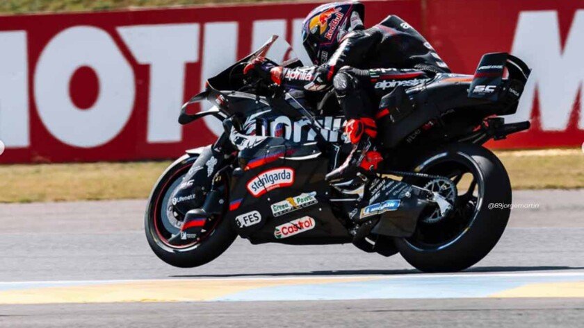 Jorge Martin Menang, Aprilia Kuasai Podium MotoGP Prancis 2026 - iMSPORT.TV