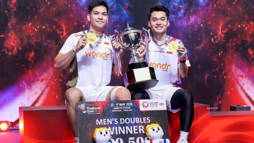 Juara Thailand Open 2026 Leo Daniel Kantongi Hadiah Segini - IMSPORT.TV
