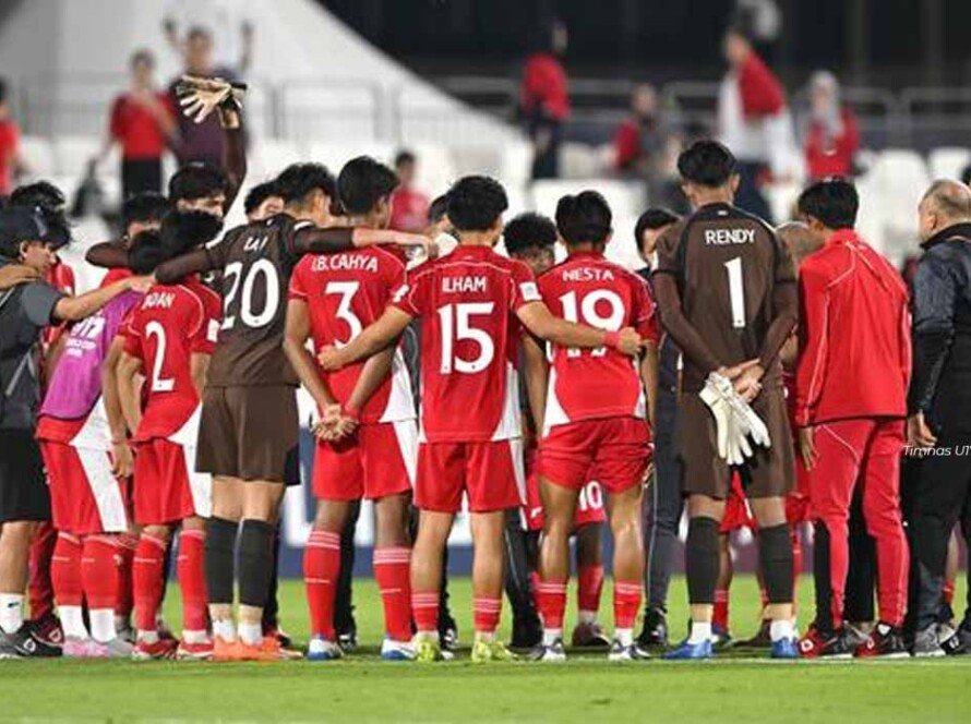 Piala Asia U17 2026 Timnas Indonesia Takluk dari Qatar, Posisi Merah Putih Merosot - iMSPORT.TV
