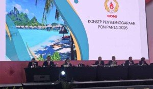 Rakernas KONI 2026 : PON Pantai, MMA Riyadh, hingga Asian Games Jadi Fokus
