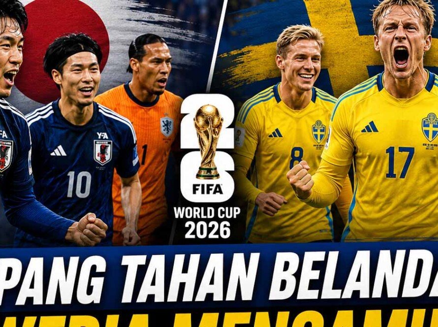 Jepang Tahan Belanda, Swedia Mengamuk!, Ini Jadwal dan Hasil Piala Dunia 2026 - iMSPORT.TV