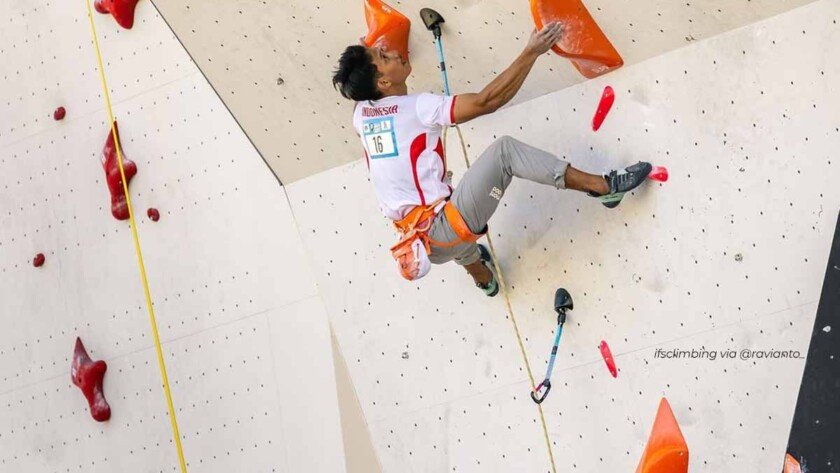 Ravianto masuk semifinal boulder World Climbing Series Innsbruck - IMSPORT.TV