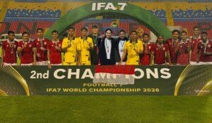 Singkirkan Brasil, Timnas FA7 Indonesia Cetak Sejarah di IFA7 World Championship 2026