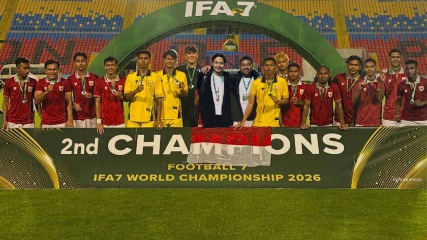 Singkirkan Brasil, Timnas FA7 Indonesia Cetak Sejarah di IFA7 World Championship 2026 - iMSPORT.TV